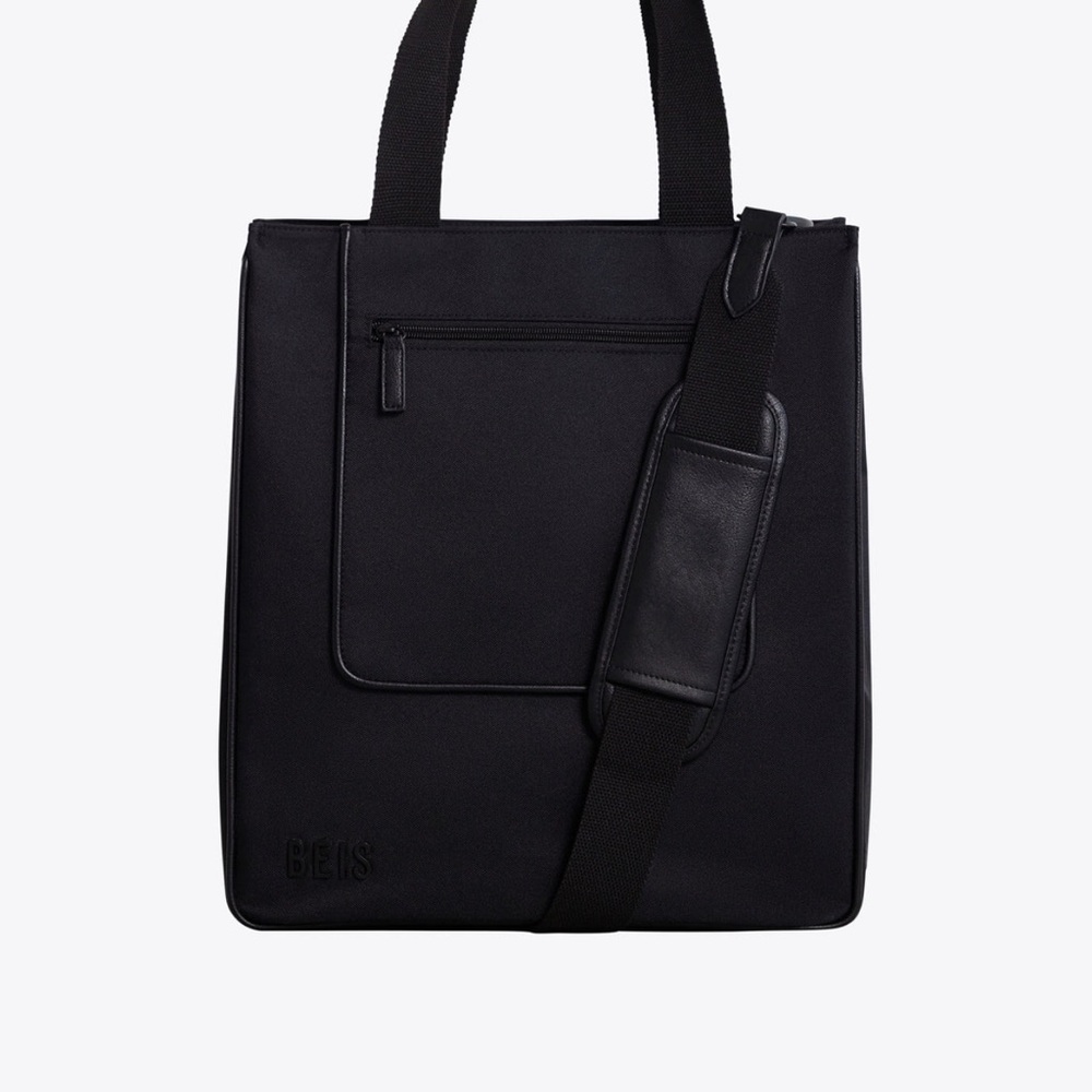 BEIS North to South Tote in Black